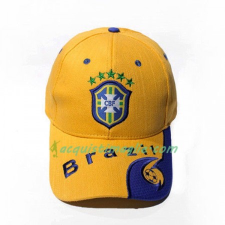 Brasile Mondiali 2018 Cappellino Giallo